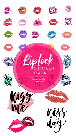 Game screenshot Lipstick Kiss Stickers hack