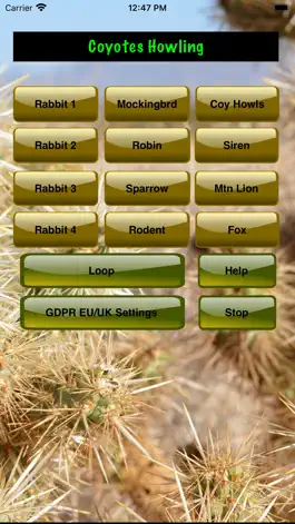 Game screenshot Coyote& Predator Hunting Calls apk