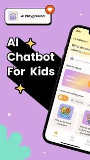 safe ai chat bot for kids・zoe iphone screenshot 1