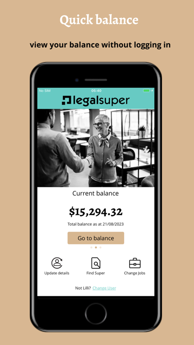 legalsuper Screenshot