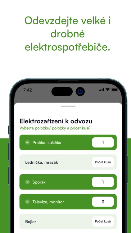 Svoz elektra ASEKOL