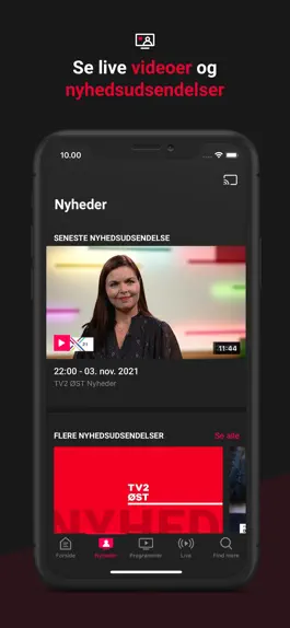 Game screenshot TV2 ØST Play apk