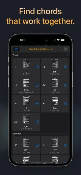 Game screenshot Suggester 2 | Chords & Scales apk