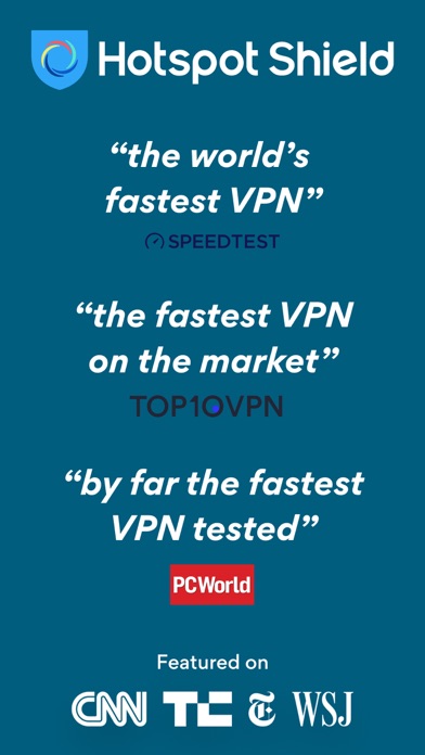 HotspotShield VPN & Wifi Proxy Screenshot
