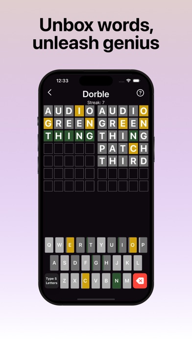 Dorble! Double Word Search Screenshot