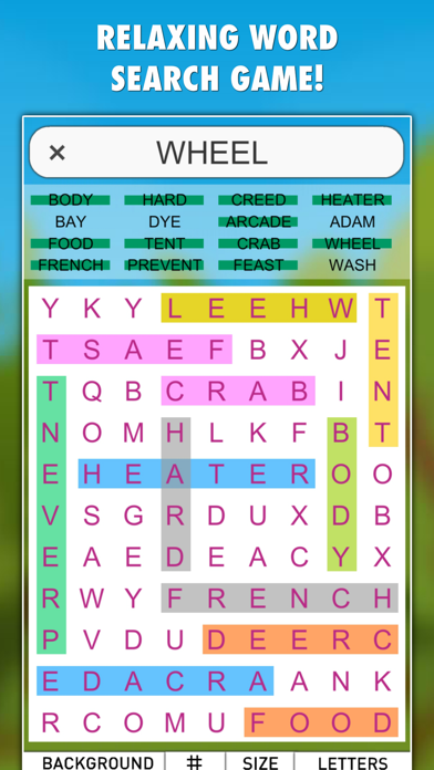 Screenshot #1 pour Word Search Games PRO