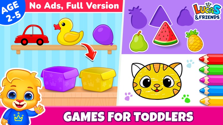 Toddler & Preschool Kids Games screenshot-0