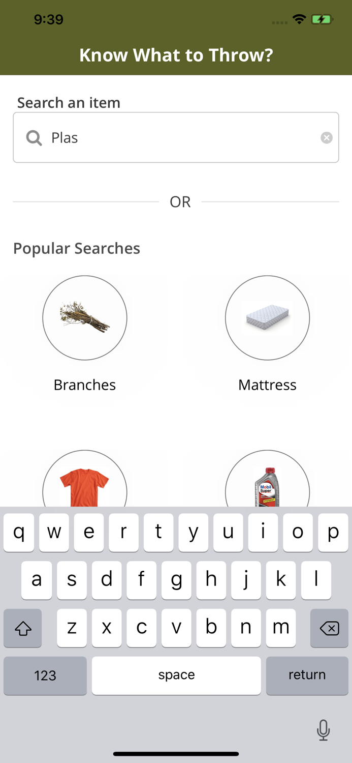 Cedar Hill TX Waste App