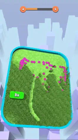 Game screenshot Tilt Mower ASMR grass cutting! apk