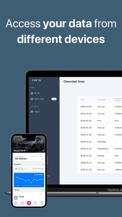 CarScope: Car Management & MPG Screenshot