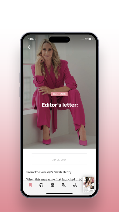 Australian Women's Weekly NZ Screenshot
