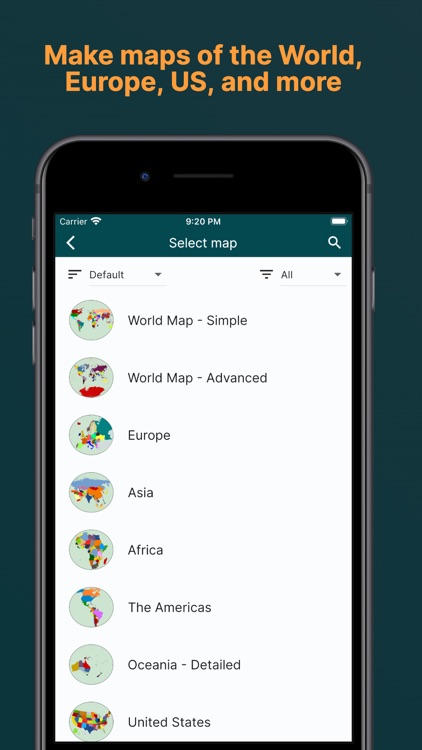 MapChart App