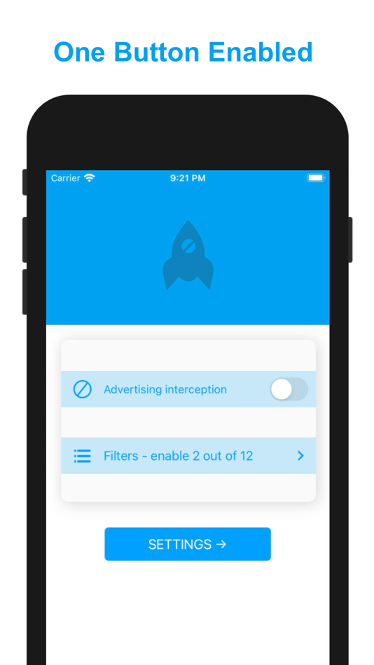 #1. AdMaster - Simple Ad Blocker (iOS) By: Samchat, Inc.