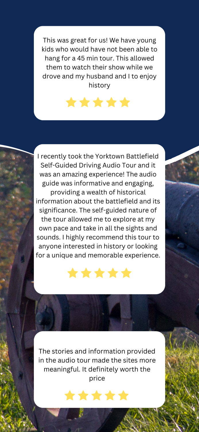 Yorktown Battlefield GPS Guide