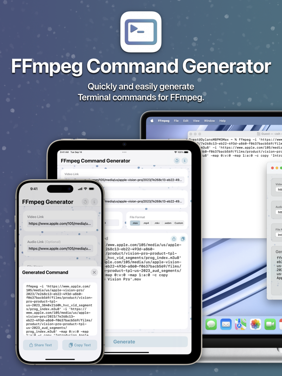 FFmpeg Command Generator