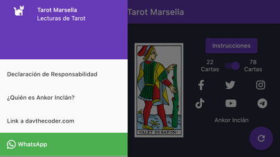 Tarot Marsella Screenshot