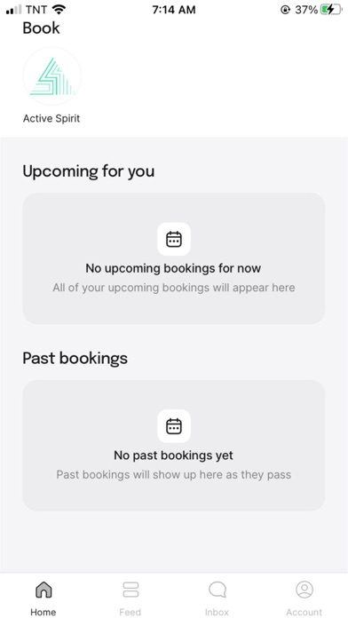 Active Spirit app Screenshot