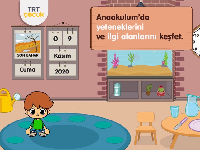 TRT Çocuk Anaokulum App Store'da