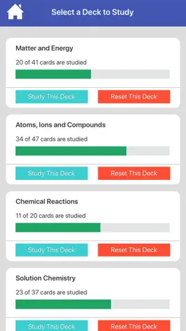 Game screenshot Chemistry Education Flashcards apk