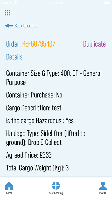 Blueline Shipping Screenshot
