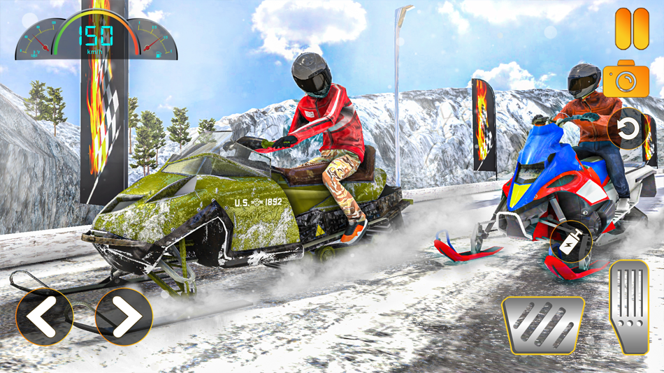 Extreme Snowmobile Racing Game - 2.3 - (iOS)