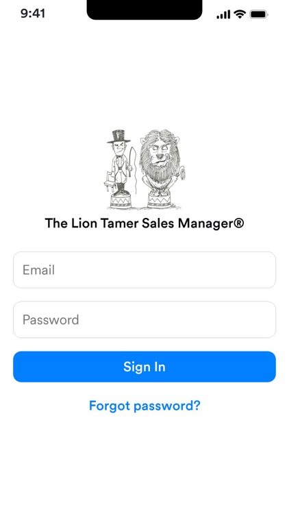 The Lion Tamer Sales Manager