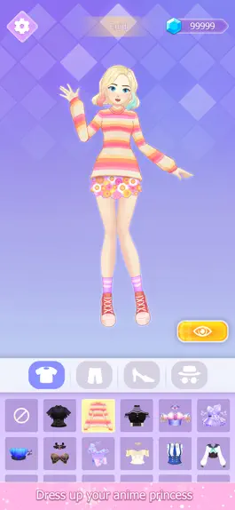 Game screenshot Anime Princess: Dress Up ASMR hack