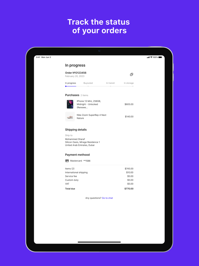 Dester.io buyout and shipping