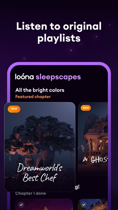 Loóna: Sleep Stories Screenshot