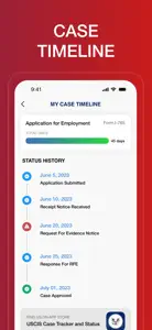 Case Tracker for USCIS Cases screenshot #4 for iPhone