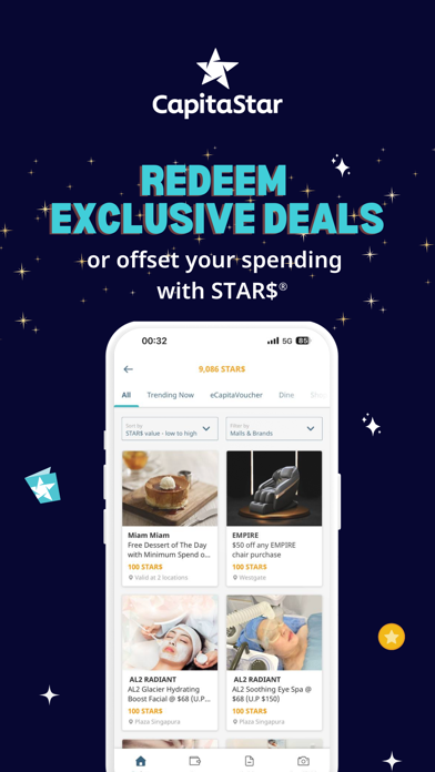 CapitaStar App Screenshot