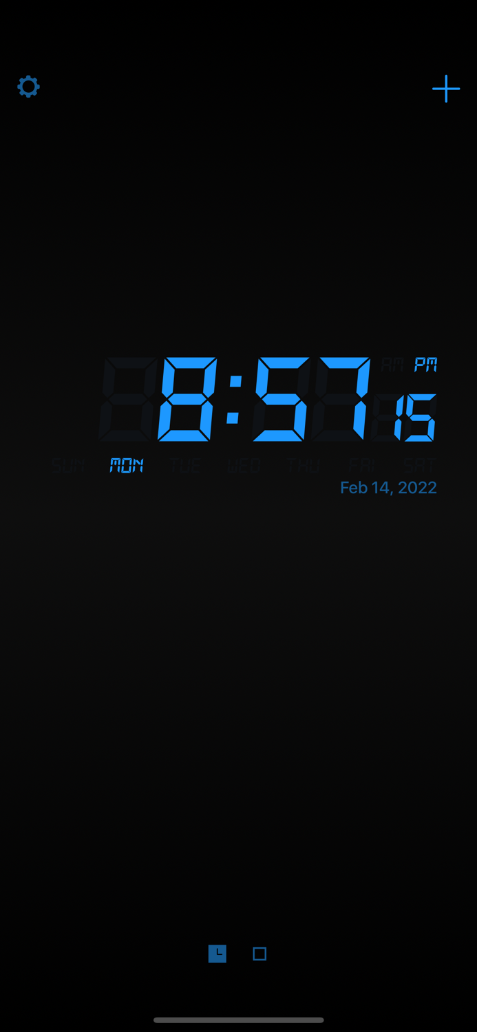 Nightstand Digital Clock Timer