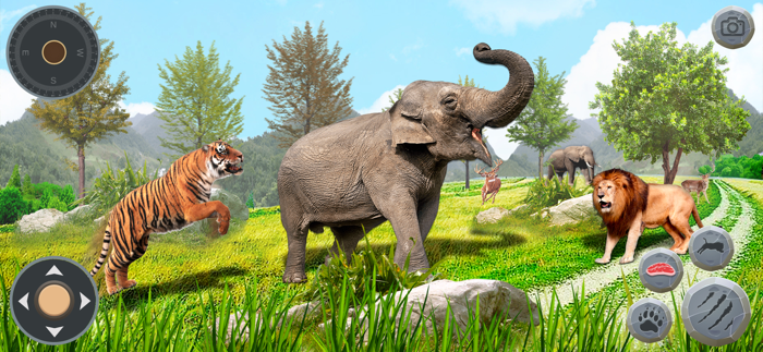 Wild Lion Simulator Games 3D