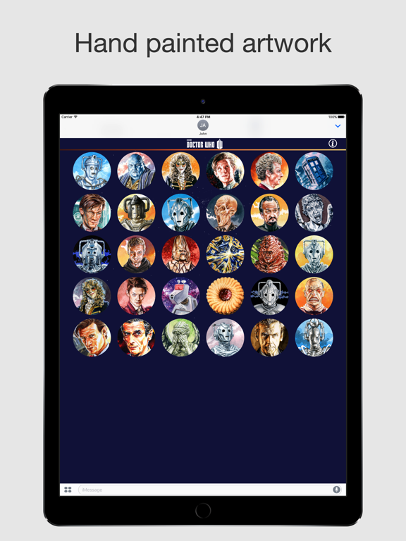 Screenshot #4 pour Doctor Who Stickers Pack 1