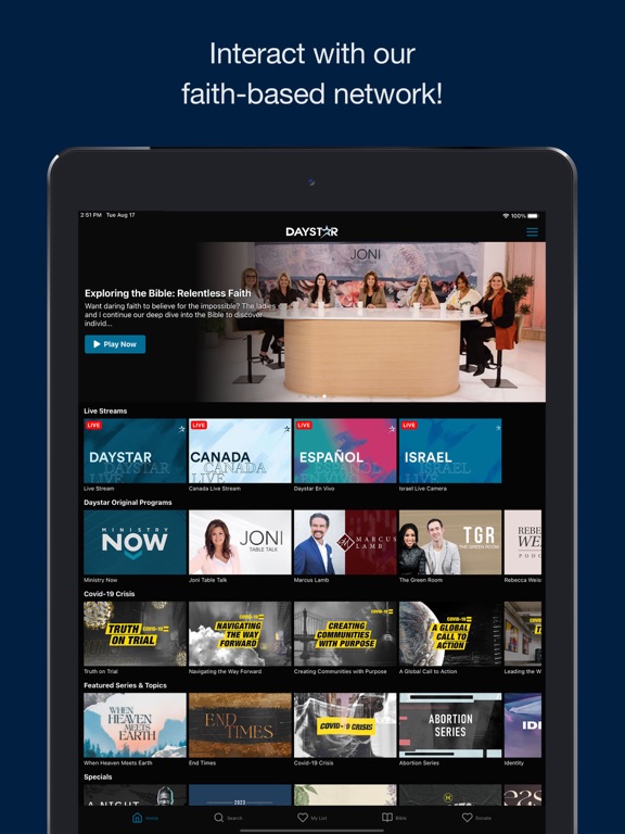 App screenshot