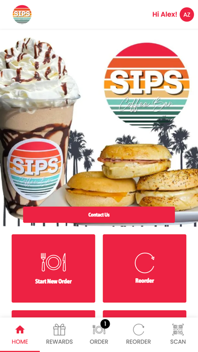 Sips Coffee Bar Screenshot