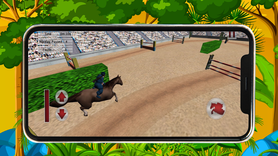 #4. Jumping Horse Racing Simulator (iOS) 由: Ashraf Masood