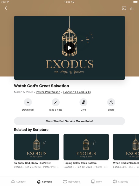 App screenshot