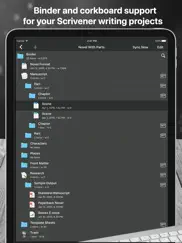 scrivo pro - scrivener writers айпад изображения 2