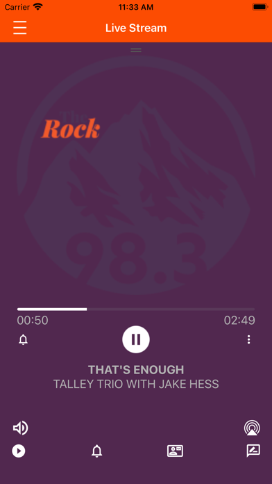 98.3 The Rock Screenshot 1 - AppWisp.com 98.3 The Rock Screenshot 1 - AppWisp.com