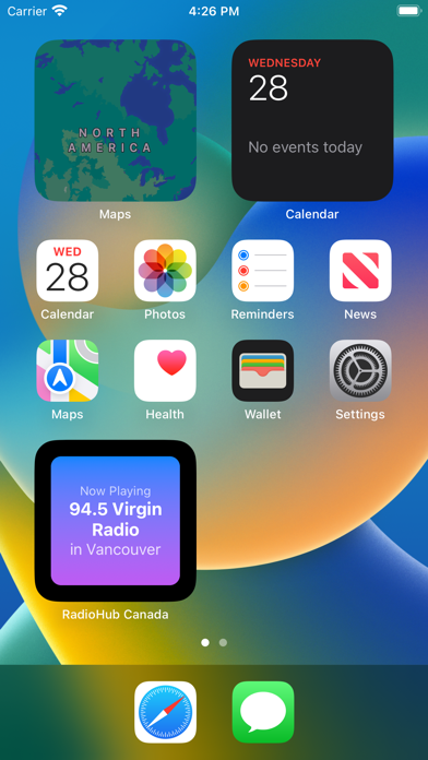 RadioHub Canada Screenshot
