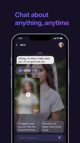 Game screenshot Lovely AI Girl:Virtual Chatbot apk
