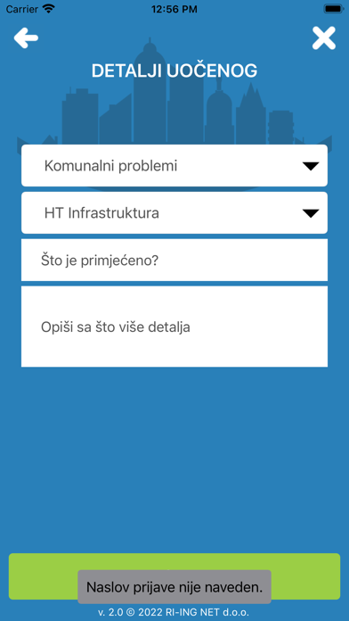 GRADSKO OKO Screenshot