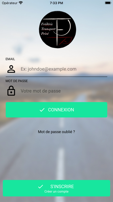 Frédéric Transport Privé Screenshot