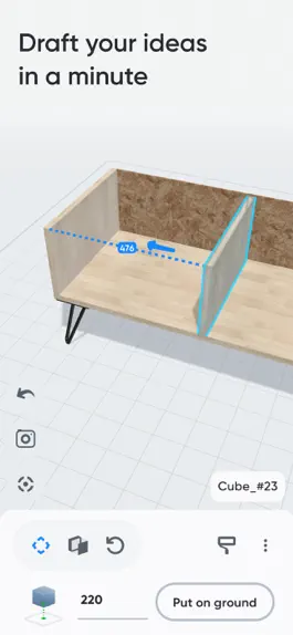 Game screenshot Moblo - 3D furniture modeling apk
