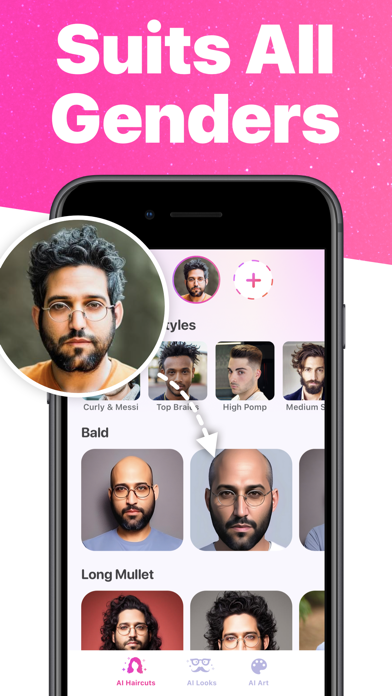 Hair Cut AI Screenshot