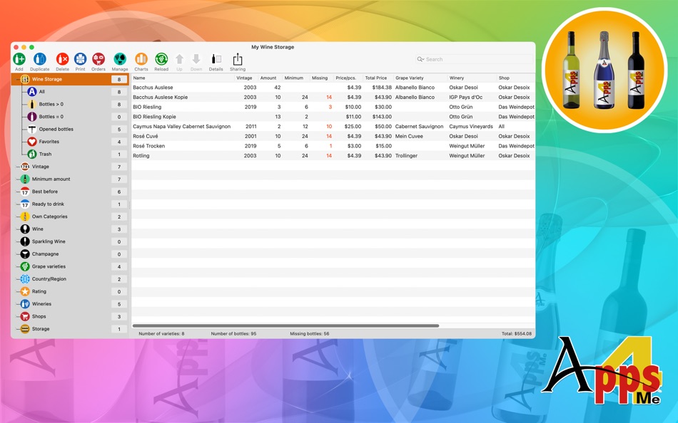 My Wine Storage - 4.1.0 - (macOS)