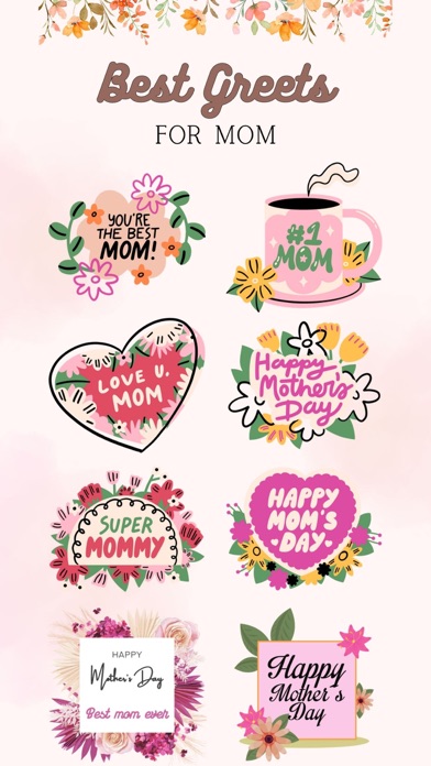 Mothers Day Cards 2023 Pack Screenshot
