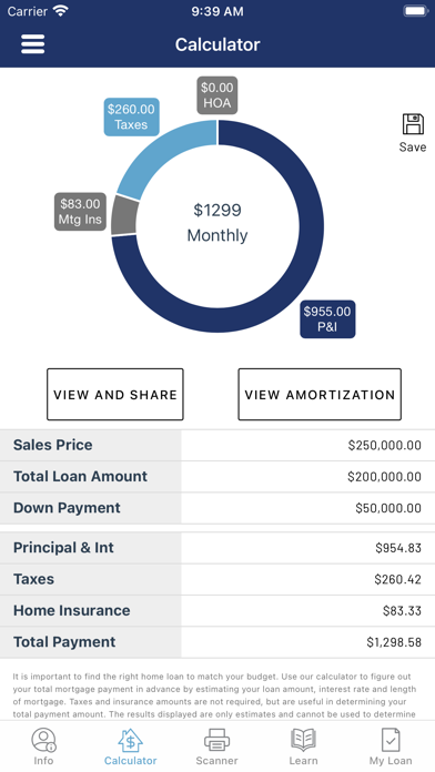 Village Bank Mortgage Screenshot