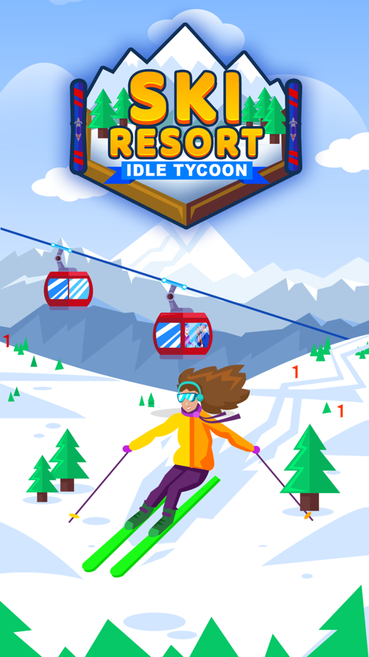 #1. Ski Resort: Idle Snow Tycoon (iOS) 来自: Wojciech Grzesik